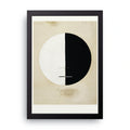 Half Circle framed wall art print — HIBR