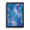 Oil Slick framed wall art print — HIBR