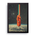 Rainbow Beam framed wall art print — HIBR