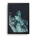 Weeping Angel framed wall art print — HIBR