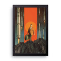 Rocket Walk framed wall art print — HIBR