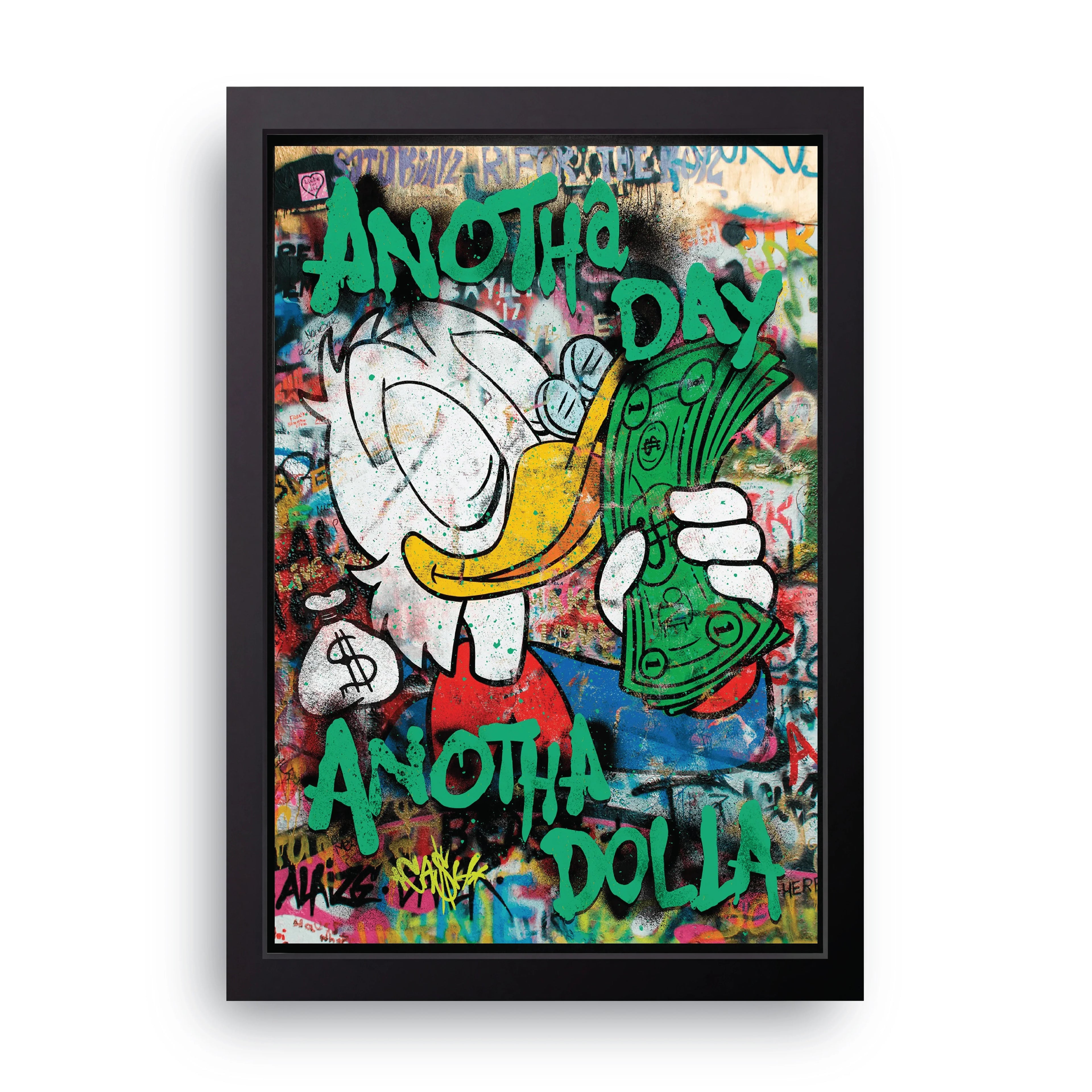 Anotha Dolla framed wall art print — HIBR