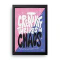 Creativity Thrives framed wall art print — HIBR