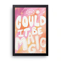 Could It Be Magic framed wall art print — HIBR