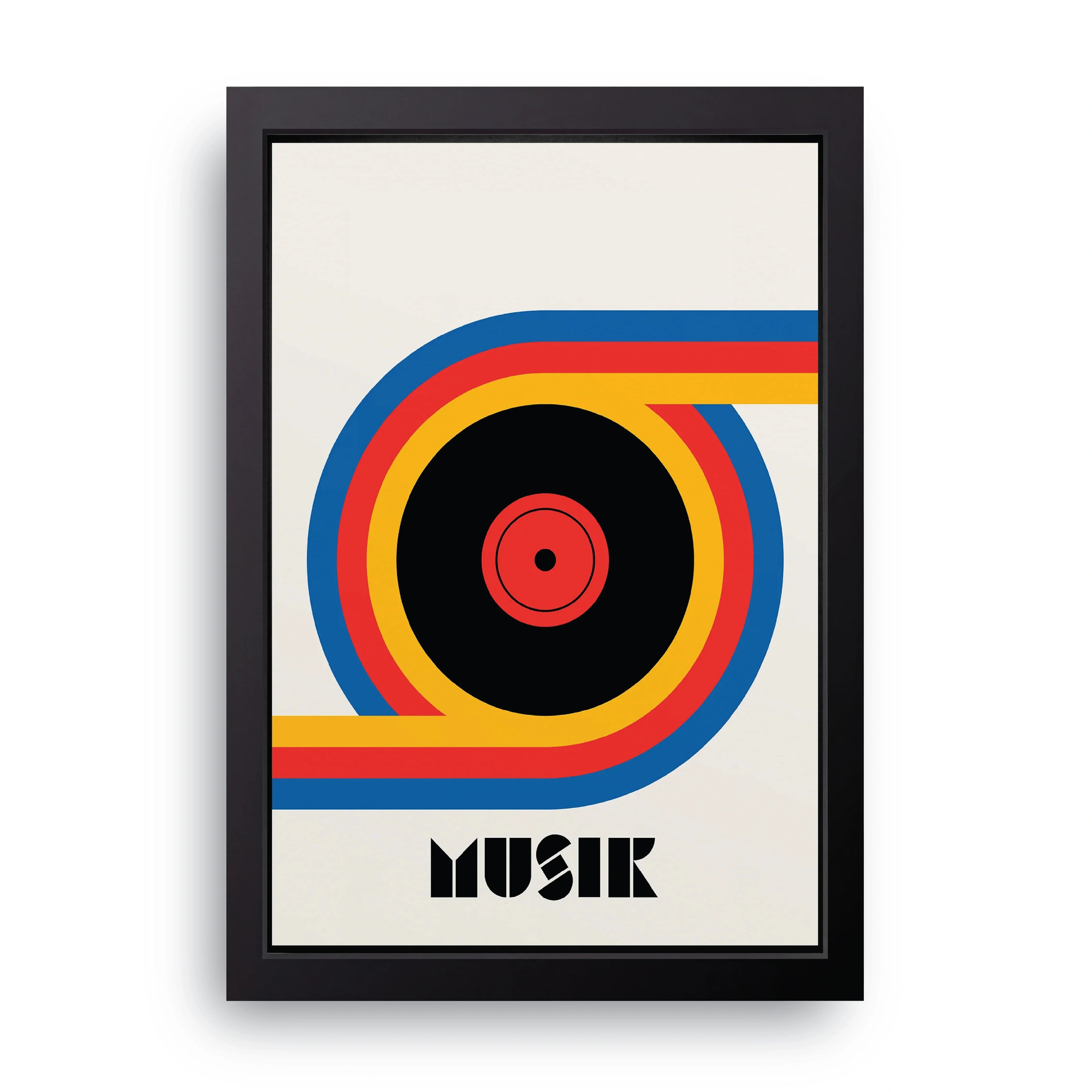 Musik Record framed wall art print — HIBR