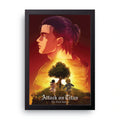 ATTACK ON TITAN (16) framed wall art print — HIBR