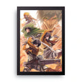 ATTACK ON TITAN (7) framed wall art print — HIBR