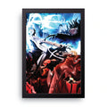 BLEACH 1 2 framed wall art print — HIBR