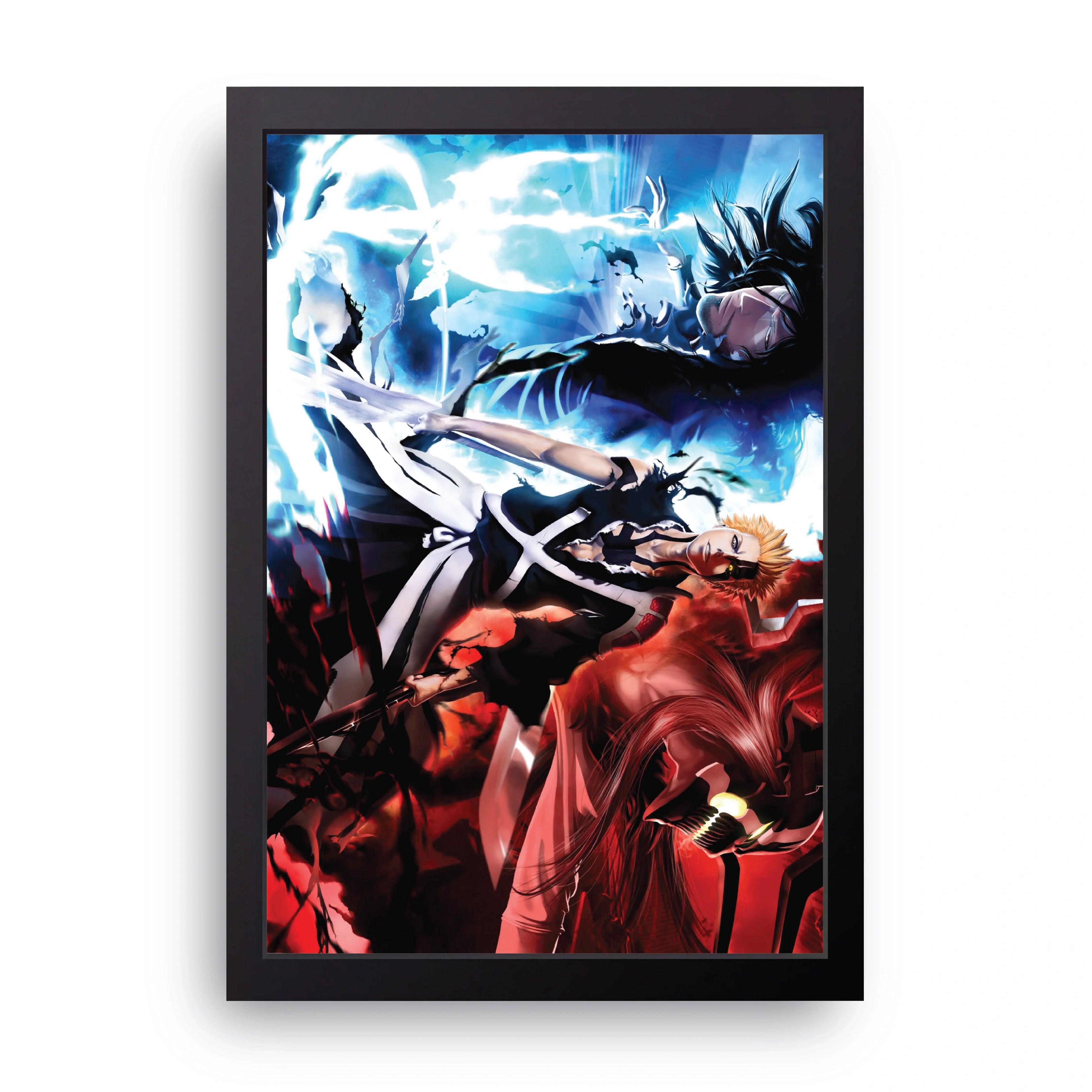 BLEACH 1 2 framed wall art print — HIBR