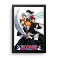 BLEACH 3 framed wall art print — HIBR