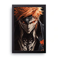 BLEACH 4 framed wall art print — HIBR