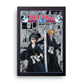 BLEACH 5 framed wall art print — HIBR