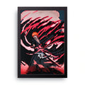 BLEACH 7 framed wall art print — HIBR