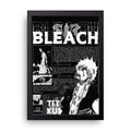 BLEACH 8 framed wall art print — HIBR