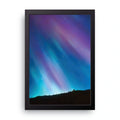 Aurora framed wall art print — HIBR