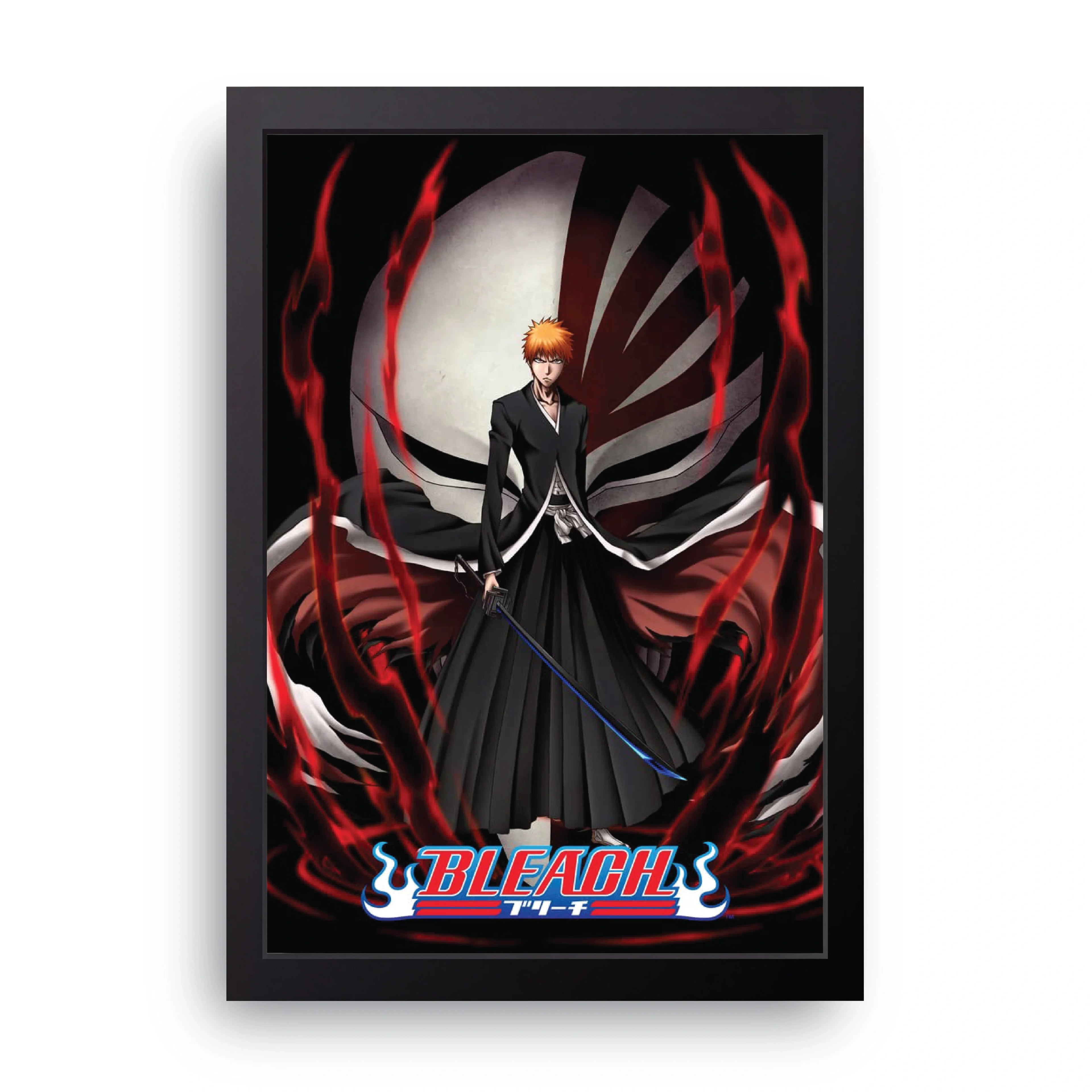 BLEACH 10 framed wall art print — HIBR