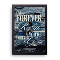 Forever Rockin framed wall art print — HIBR