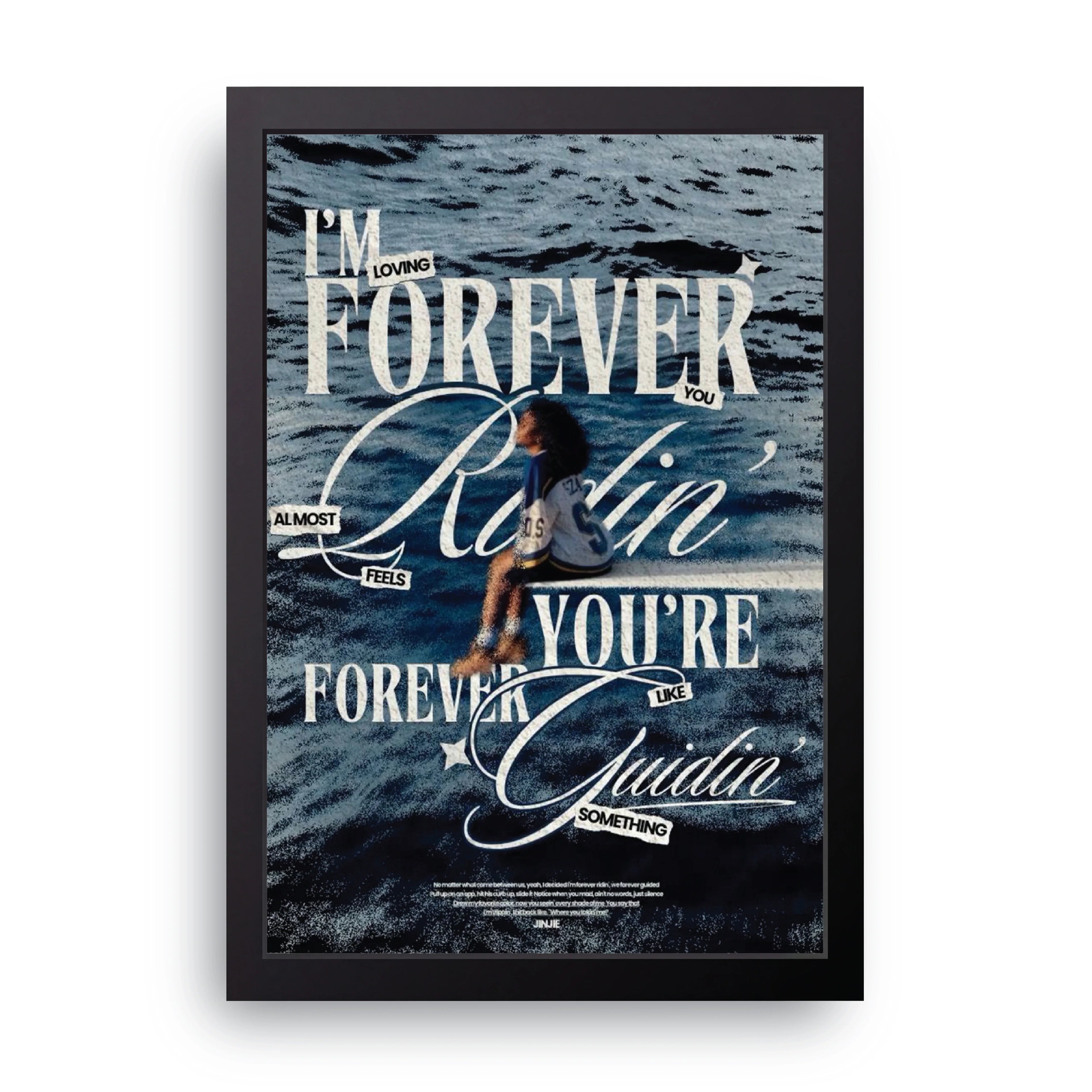 Forever Rockin framed wall art print — HIBR