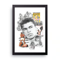 The Greatest framed wall art print — HIBR
