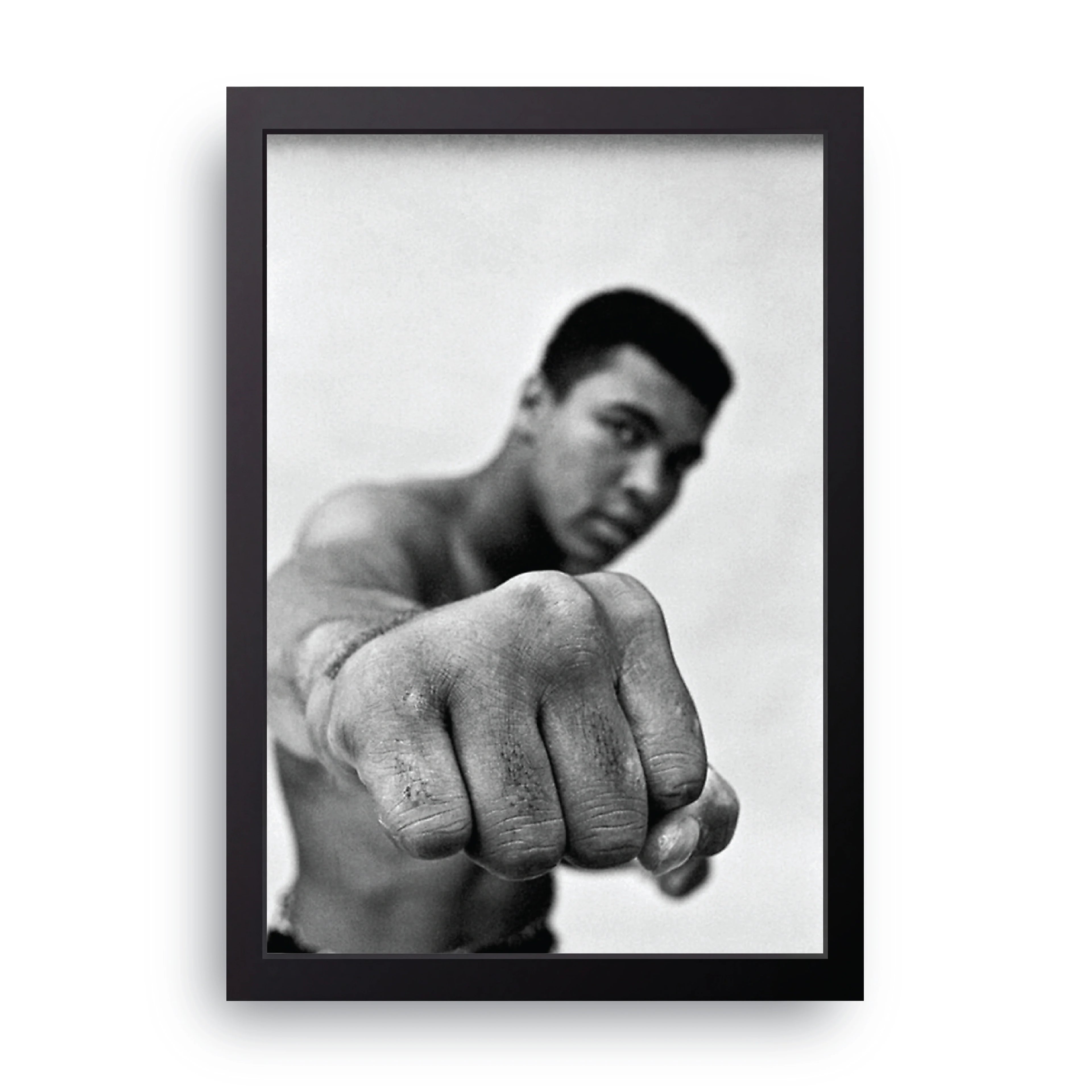 Ali Fist framed wall art print — HIBR
