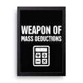 BUSINESS (5) framed wall art print — HIBR