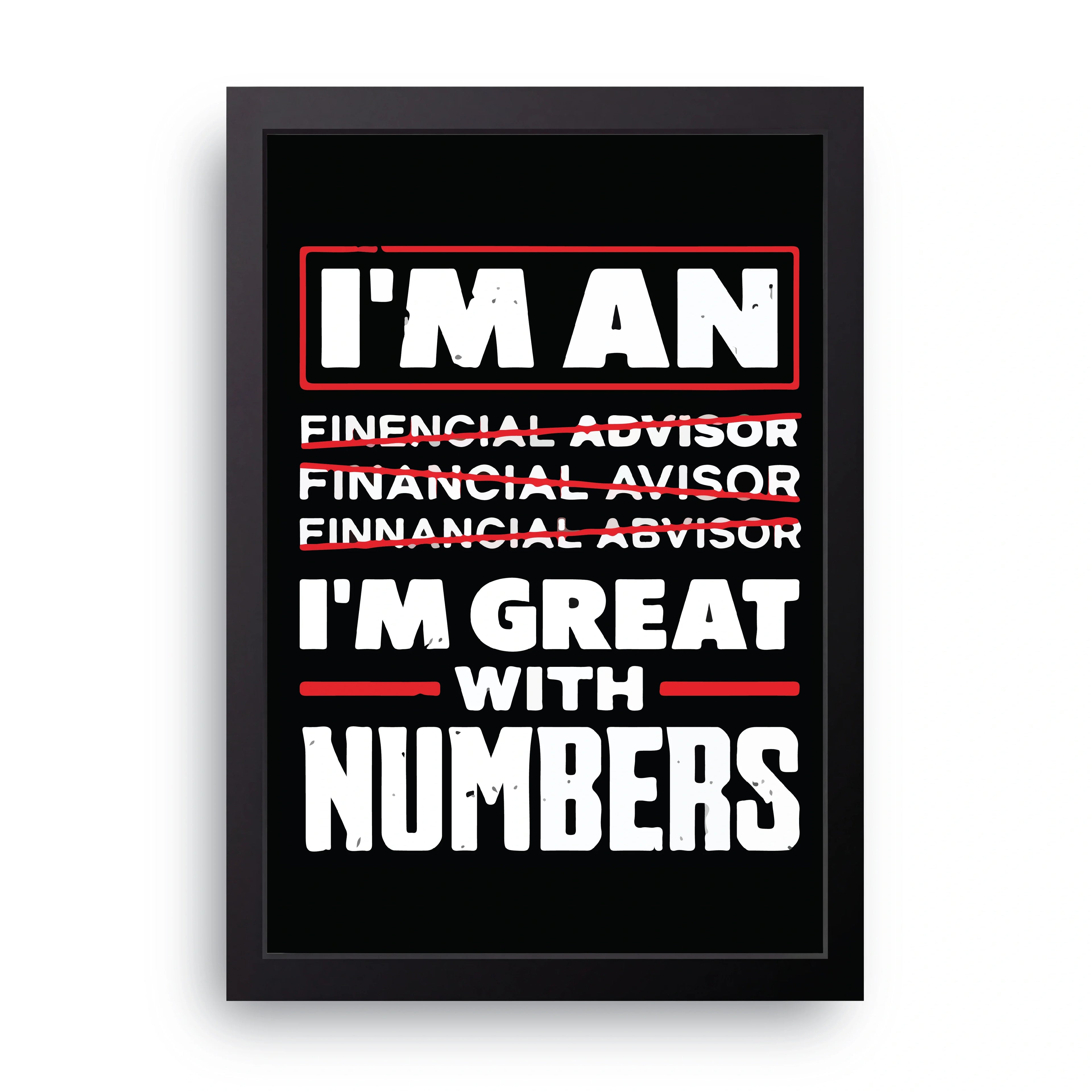BUSINESS (8) framed wall art print — HIBR