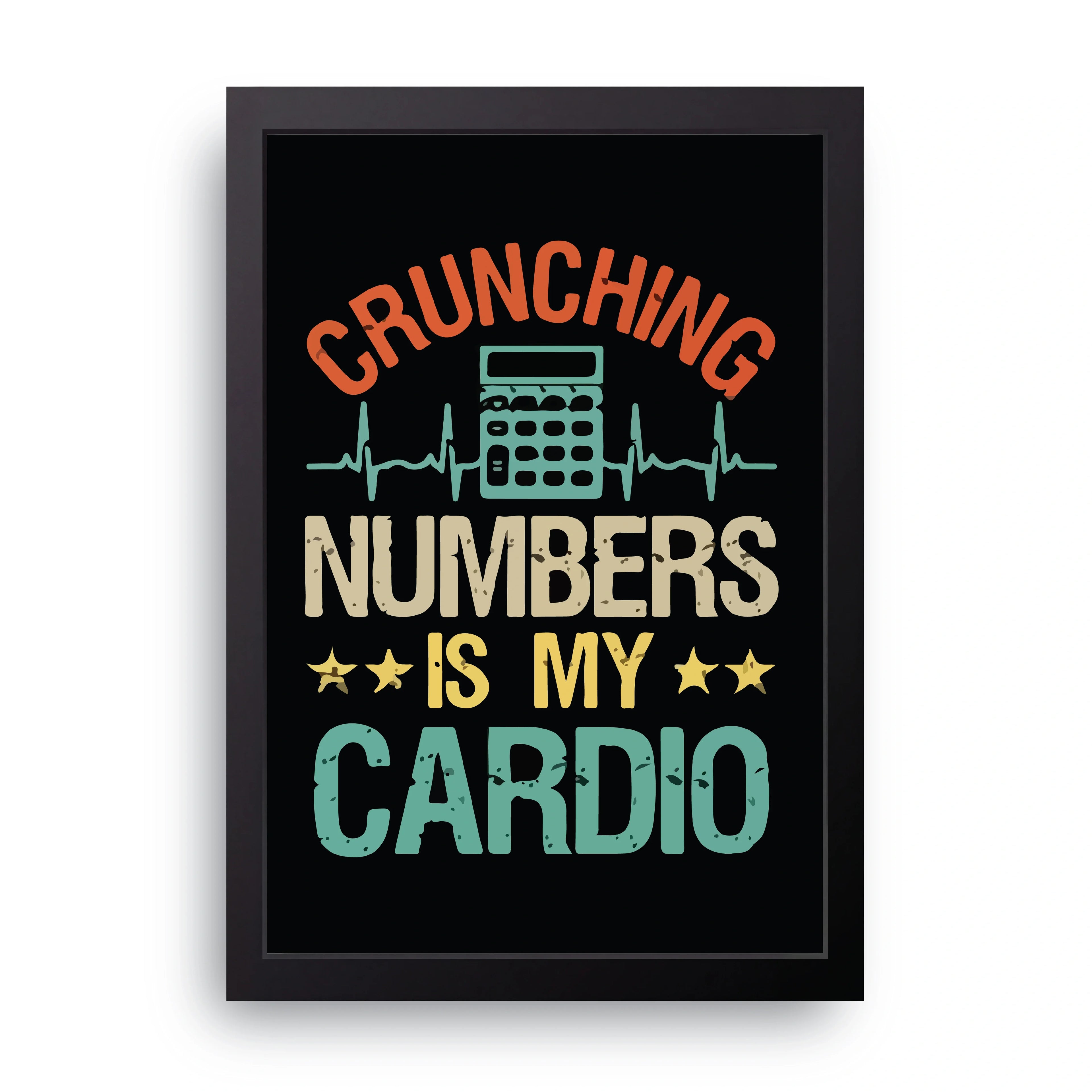 BUSINESS (9) framed wall art print — HIBR