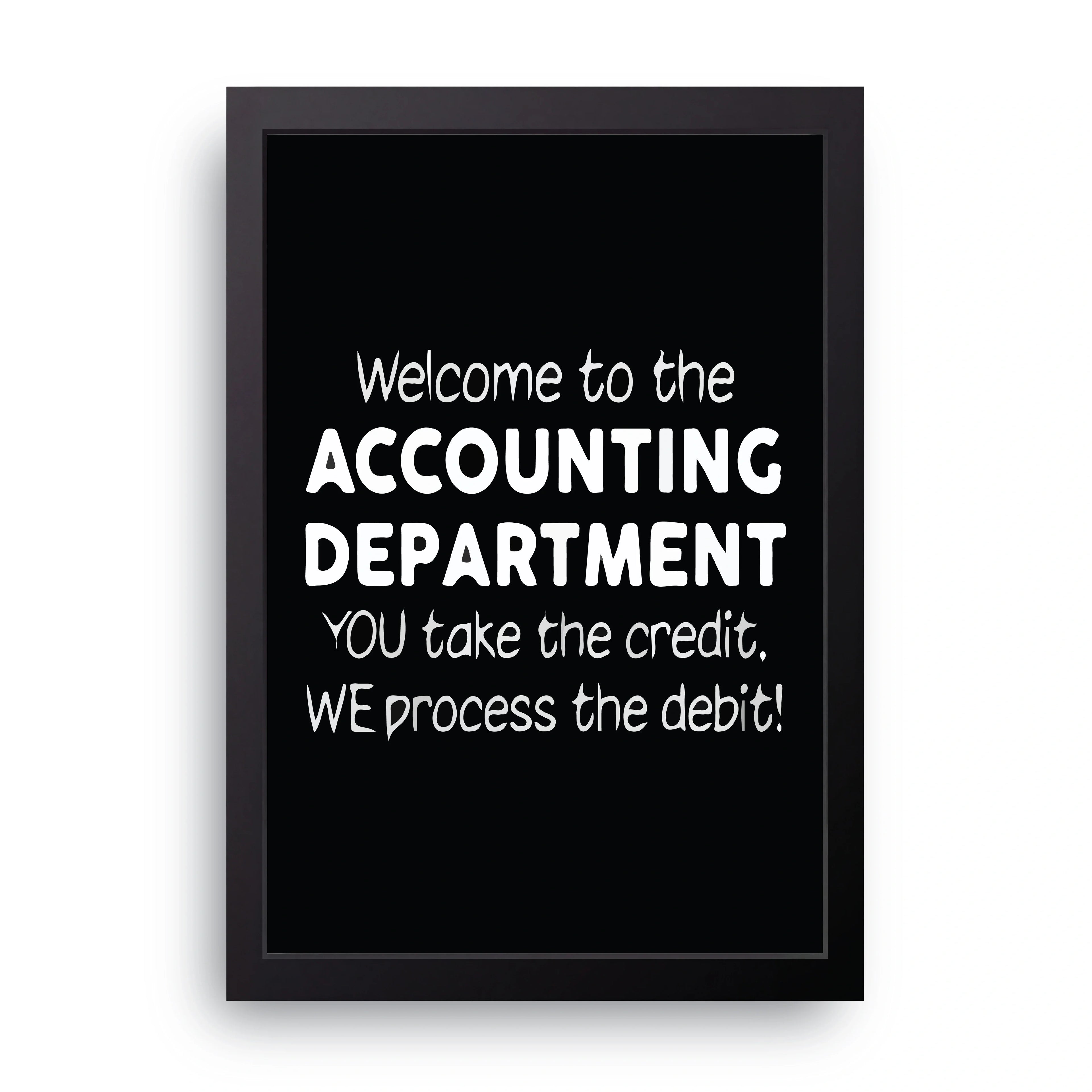 BUSINESS (10) framed wall art print — HIBR