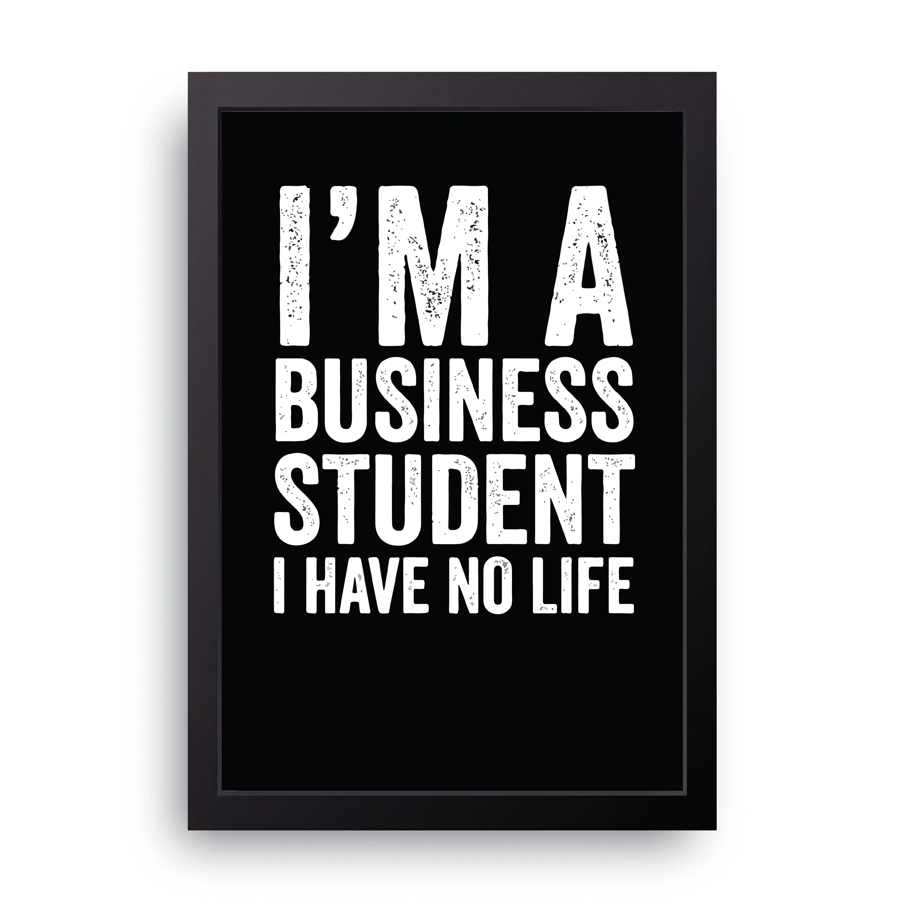 BUSINESS (15) framed wall art print — HIBR