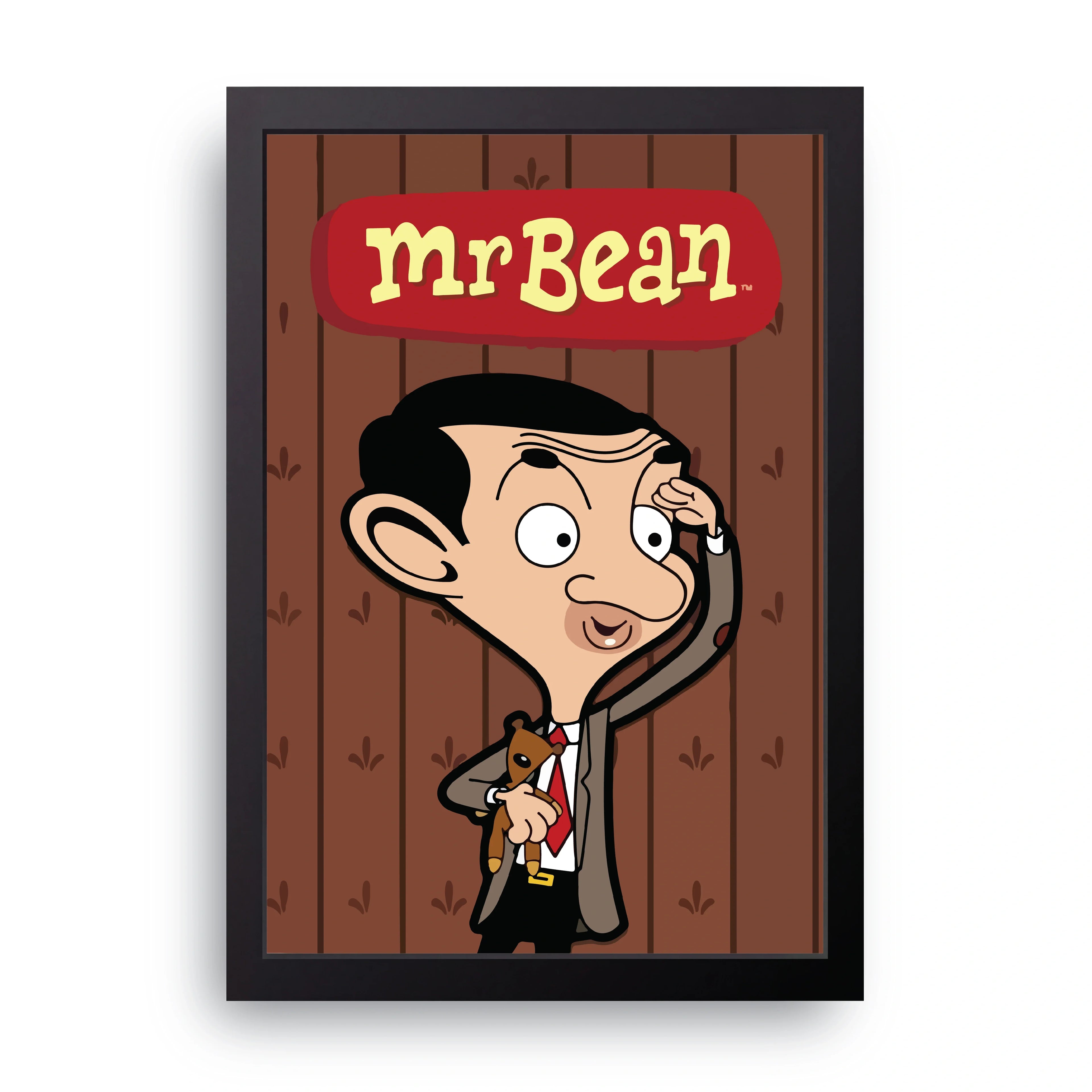 Mr Bean framed wall art print — HIBR