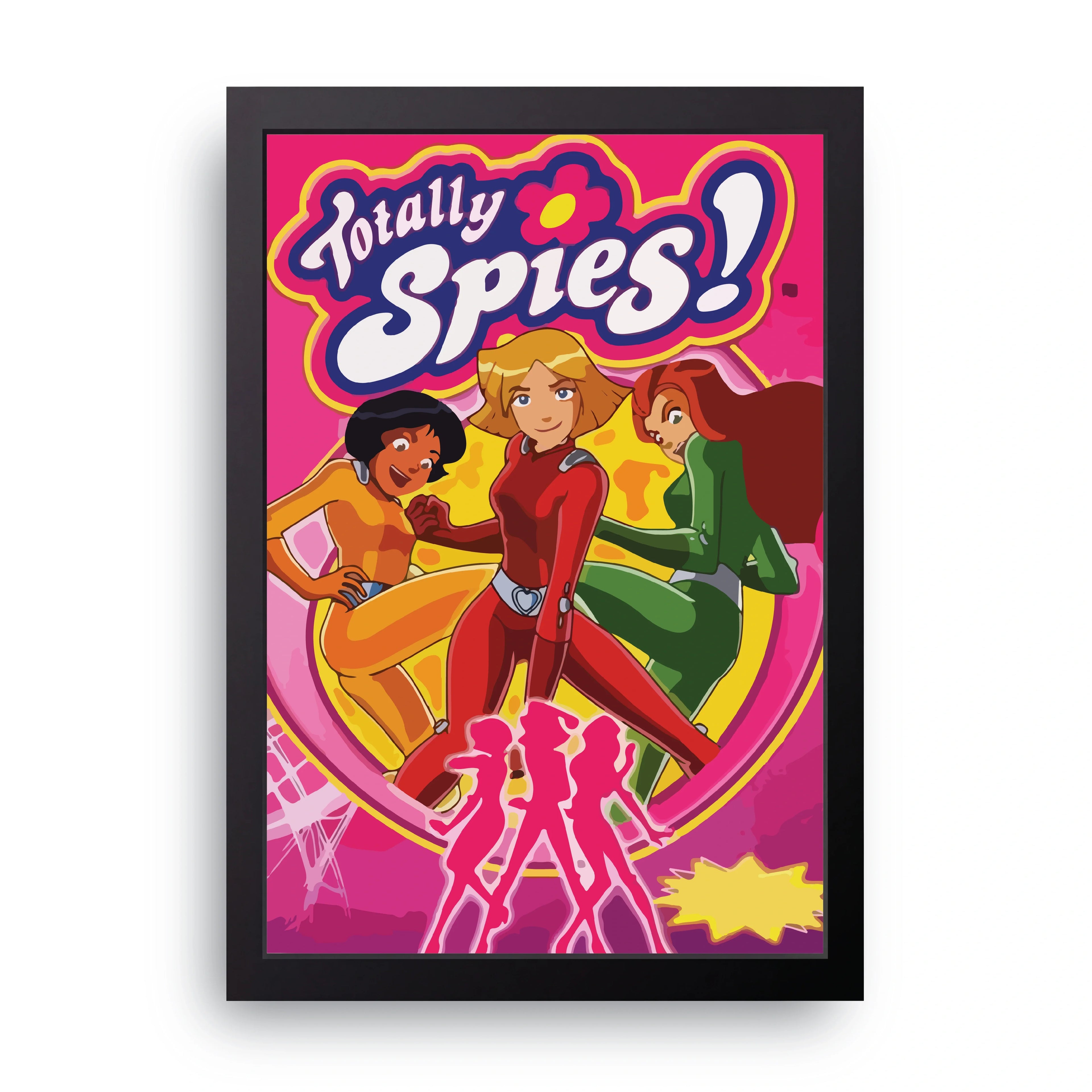 Totally Spies framed wall art print — HIBR