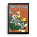 Bugs Bunny framed wall art print — HIBR