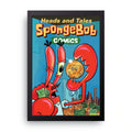 SpongeBob Comics framed wall art print — HIBR