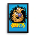 CatDog framed wall art print — HIBR