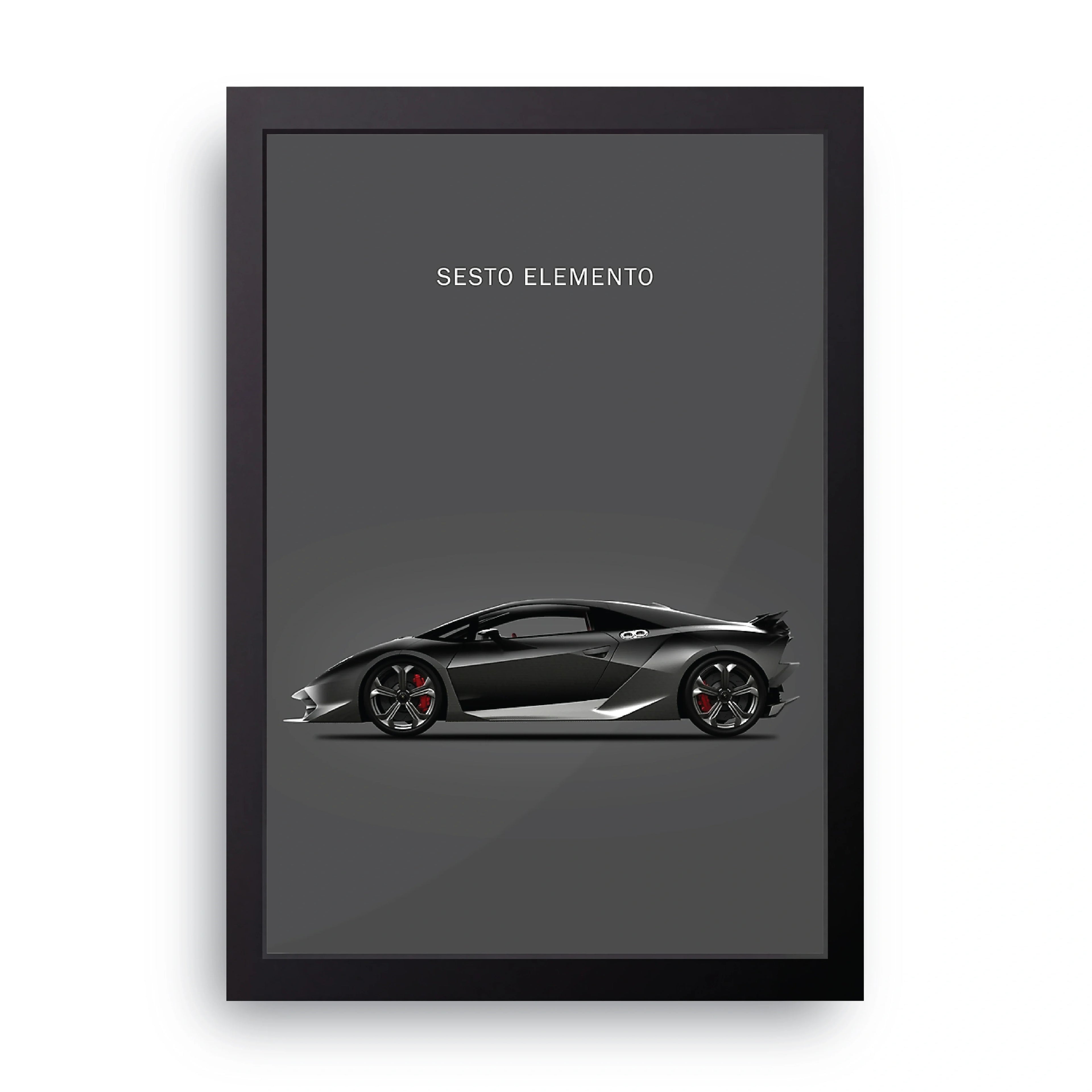 Sesto Elemento framed wall art print — HIBR