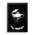 Moon Rise framed wall art print — HIBR