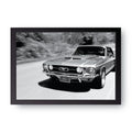 Classic Coupe framed wall art print — HIBR