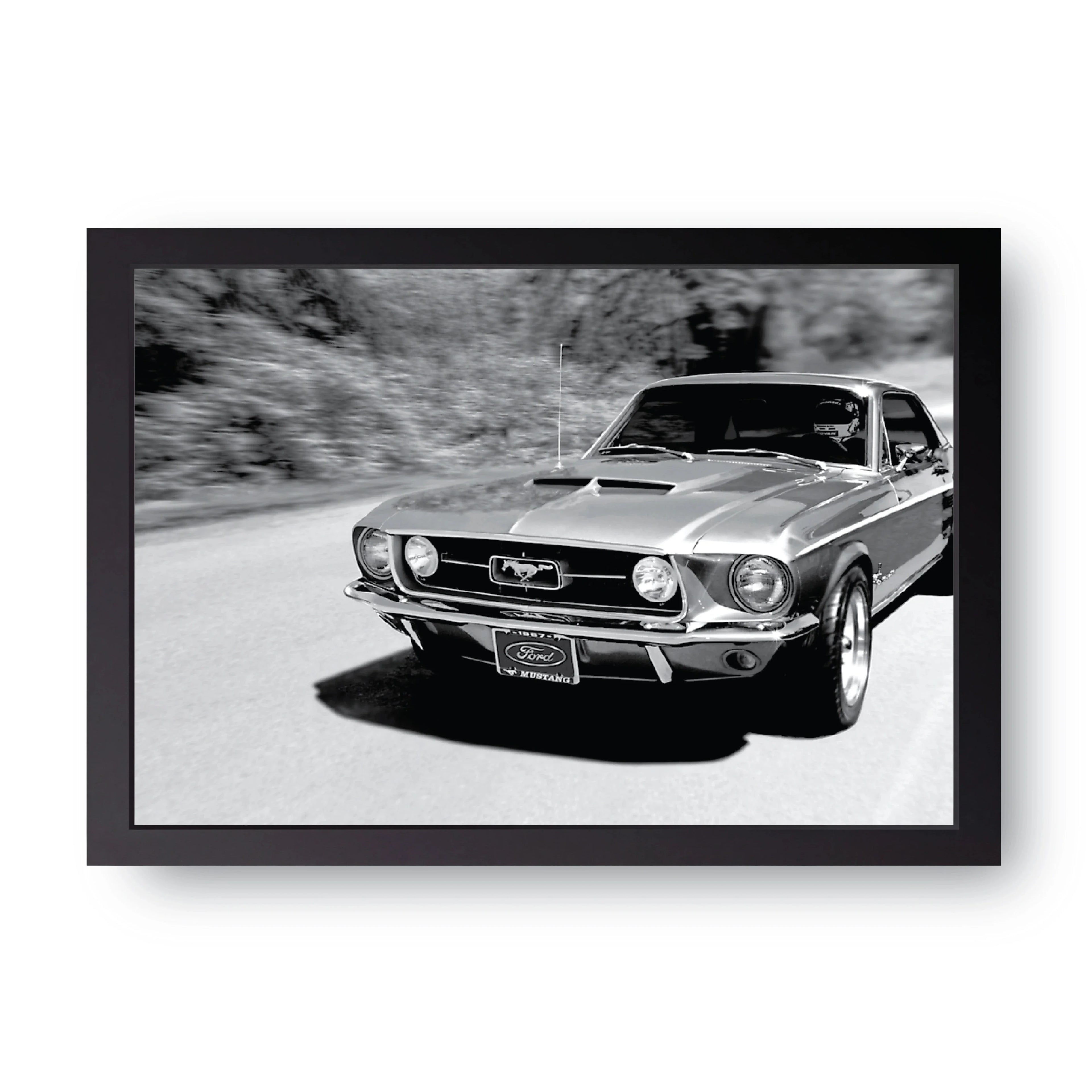 Classic Coupe framed wall art print — HIBR