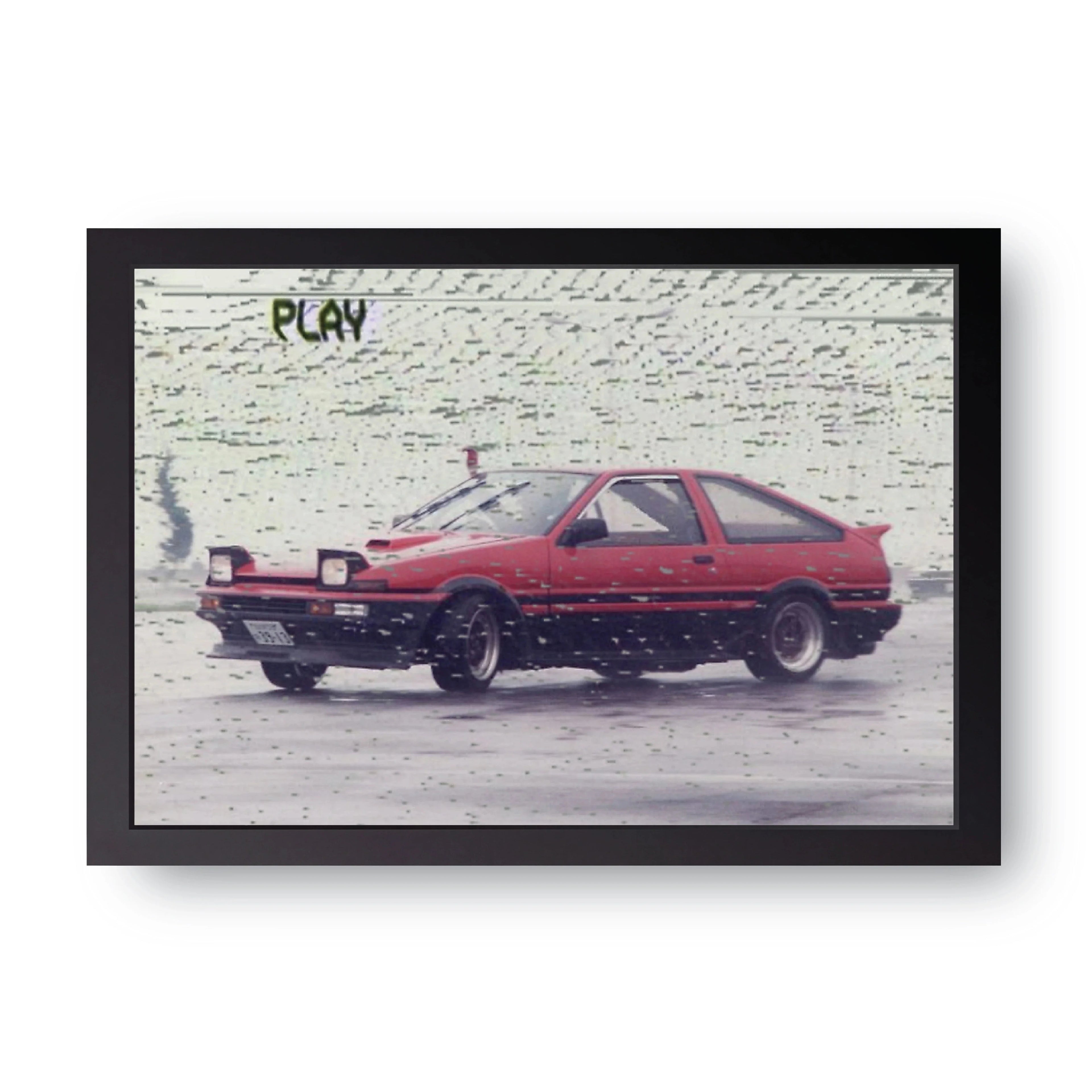 Desert Drift framed wall art print — HIBR