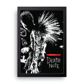 DEATH NOTE 3 framed wall art print — HIBR