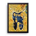 Starry Tooth framed wall art print — HIBR