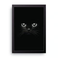 Cat Eyes framed wall art print — HIBR
