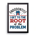 Root Of The Problem framed wall art print — HIBR