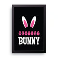 Dentist Bunny framed wall art print — HIBR