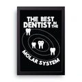 Molar System framed wall art print — HIBR