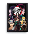 DEMON SLAYER 5 framed wall art print — HIBR