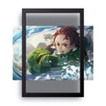 DEMON SLAYER 7 framed wall art print — HIBR