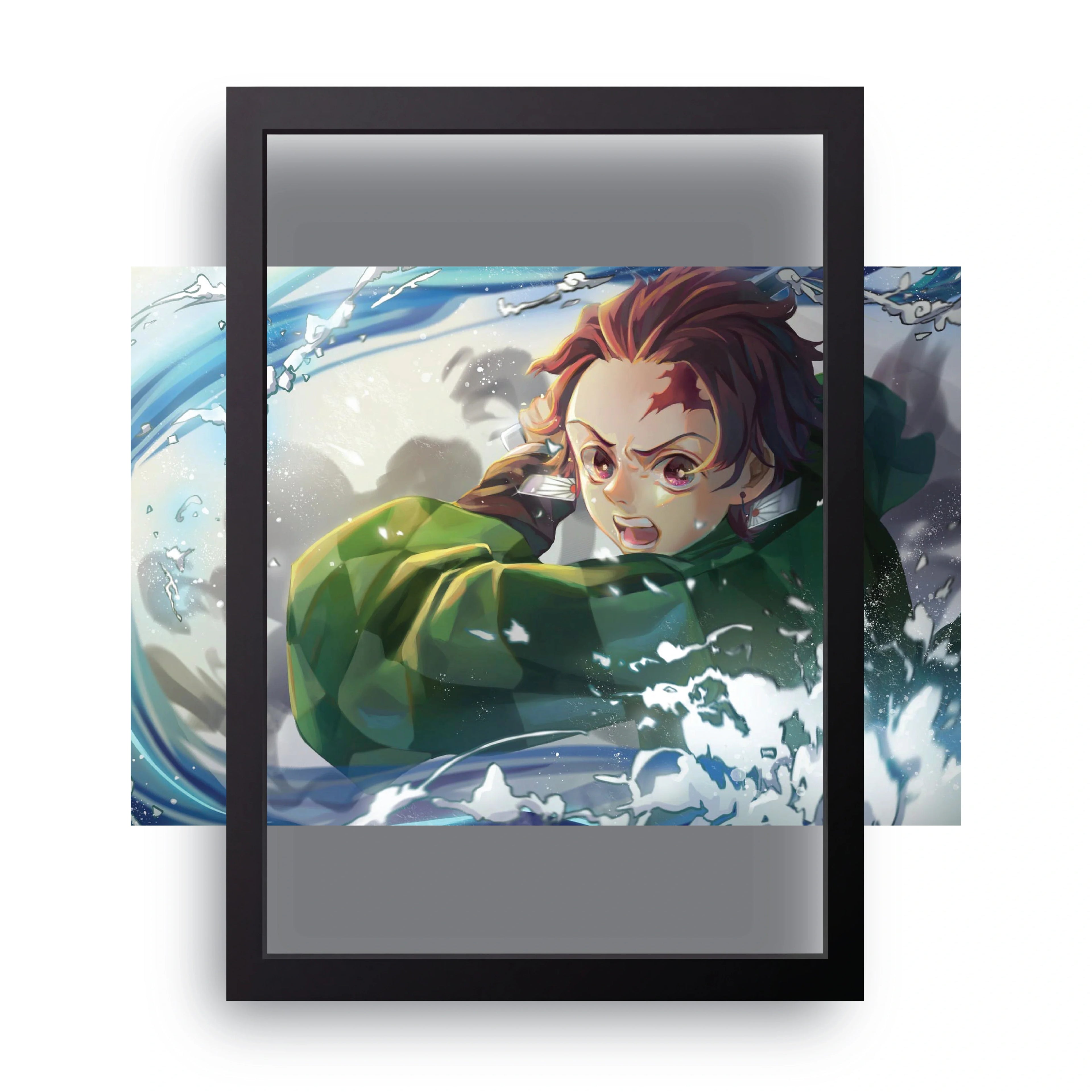 DEMON SLAYER 7 framed wall art print — HIBR