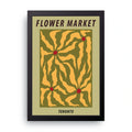 Flower Market Toronto framed wall art print — HIBR