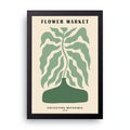 Botanique Vase framed wall art print — HIBR
